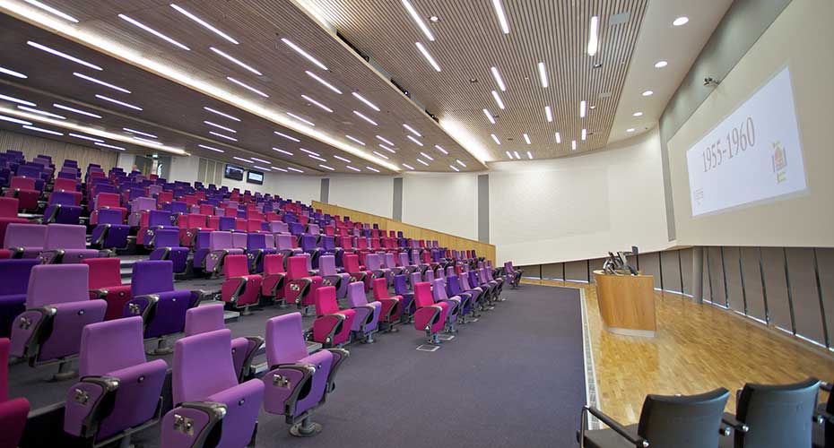 Empty lecture theatre